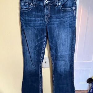 Silver Jeans Dark Blue 30x32 Suki Boot Cut